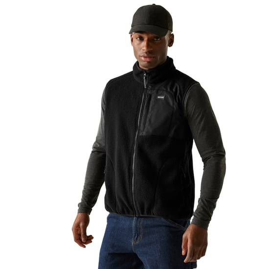 Regatta - "Frankie" Weste für Herren, Teddyfleece (Schwarz) - Image 5