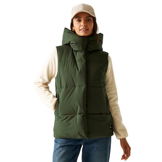 Regatta Damen Kelse Bodywarmer (Dunkel Khaki) - Image 4