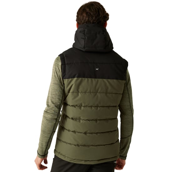 Regatta Herren Aldthorn Weste (Olive Nacht/Schwarz) - Image 3