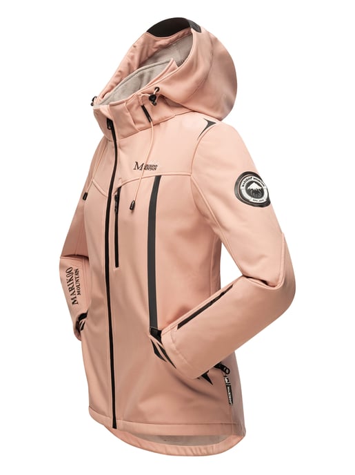 Marikoo Damen Softshelljacke – Mount-Cho-Oyu mit abnehmbarer Kapuze - Image 4