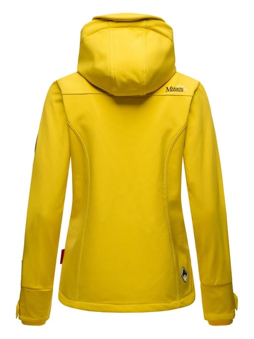 Marikoo Damen Softshelljacke – Kleine Zicke, warm mit Kapuze & Fleecefutter - Image 4