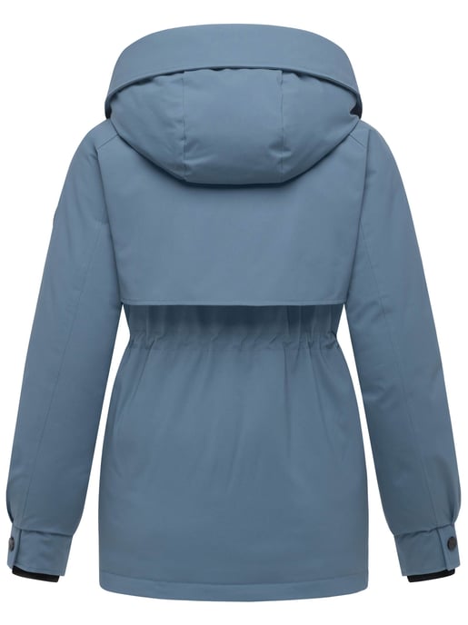 Marikoo Damen Winterjacke Shigaraa mit abnehmbarer Kapuze & Magnettaschen - Image 3