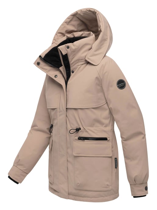Marikoo Damen Winterjacke Shigaraa mit abnehmbarer Kapuze & Magnettaschen - Image 2
