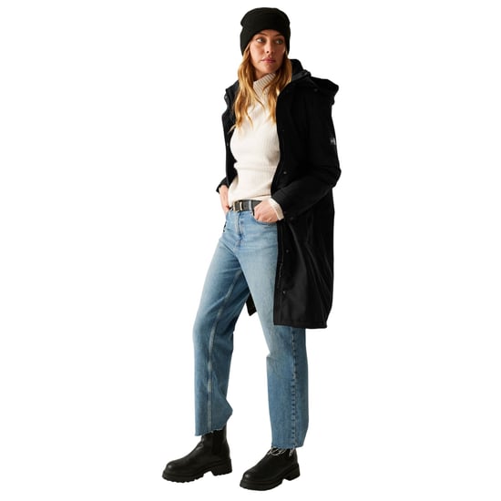 Regatta Damen Yannta Isolierte Wasserdichte Jacke (Schwarz) - Image 6