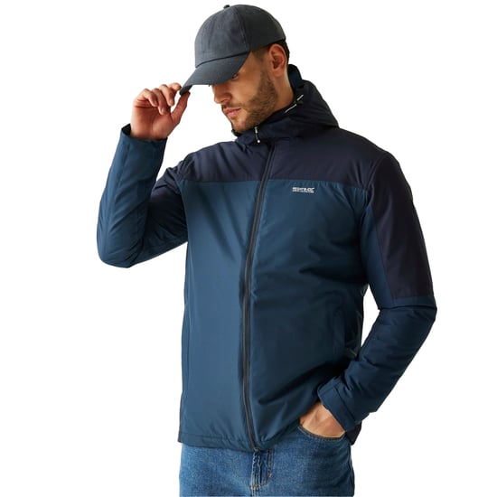 Regatta Herren Thornridge Isolierte Wasserdichte Jacke (Marineblau) - Image 4