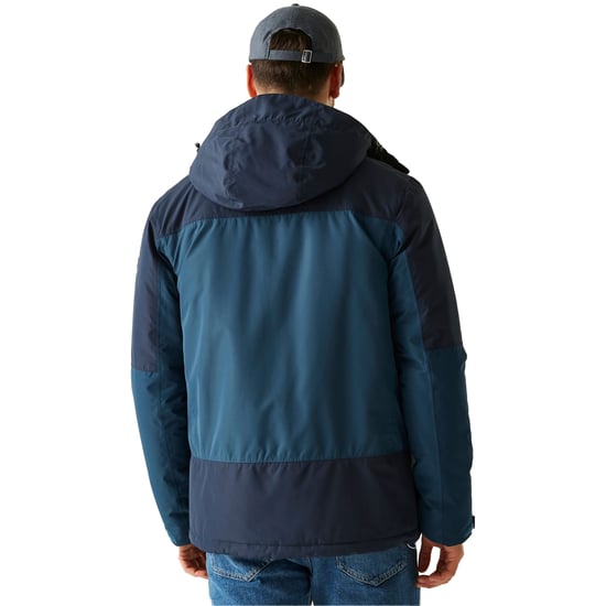 Regatta Herren Thornridge Isolierte Wasserdichte Jacke (Marineblau) - Image 5