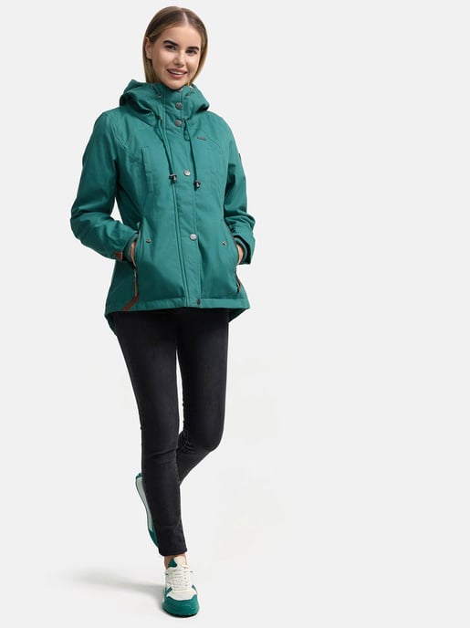 Marikoo Damen Winterjacke mit Teddyfell-Innenfutter & Kapuze - Image 6