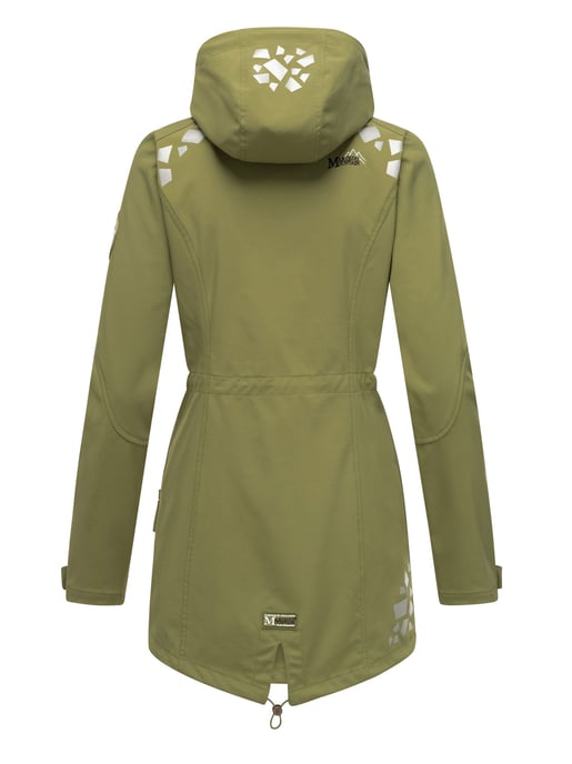 Marikoo Damen Softshelljacke – Ulissaa mit Kapuze & Reflektoren - Image 5