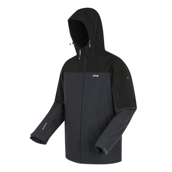 Regatta Herren Thornridge Isolierte Wasserdichte Jacke (Schwarz) - Image 3