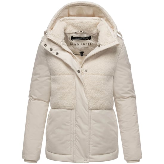 Marikoo Damen Winterjacke Sheeta mit Teddyfleece & Kapuze - Image 1