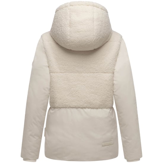 Marikoo Damen Winterjacke Sheeta mit Teddyfleece & Kapuze - Image 3