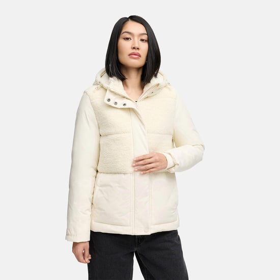 Marikoo Damen Winterjacke Sheeta mit Teddyfleece & Kapuze - Image 5
