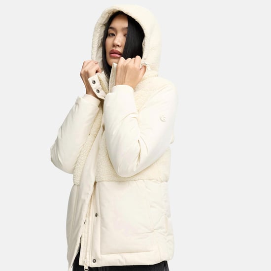 Marikoo Damen Winterjacke Sheeta mit Teddyfleece & Kapuze - Image 6
