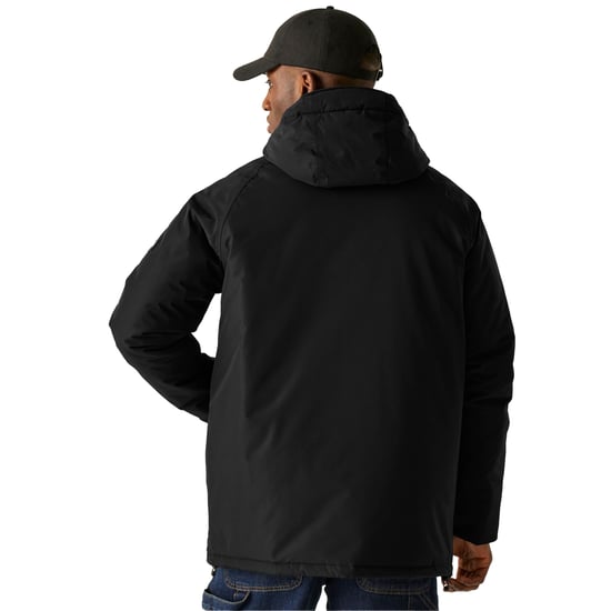 Regatta Herren Savon Isolierte Wasserfeste Jacke (Schwarz/Dunkelgrau) - Image 5