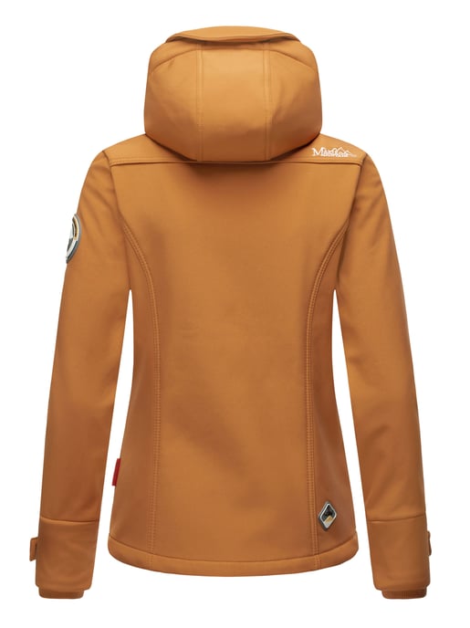 Marikoo Damen Softshelljacke – Kleine Zicke, warm mit Kapuze & Fleecefutter - Image 5