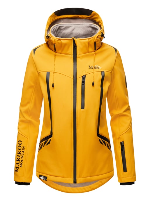 Marikoo Damen Softshelljacke – Mount-Cho-Oyu mit abnehmbarer Kapuze - Image 2