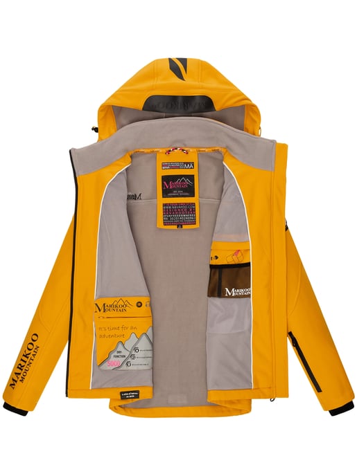 Marikoo Damen Softshelljacke – Mount-Cho-Oyu mit abnehmbarer Kapuze - Image 6