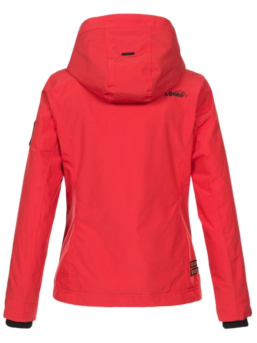 Marikoo Damen Übergangsjacke Erdbeere mit Doppelkragen & Fleece-Innenfutter - Image 3