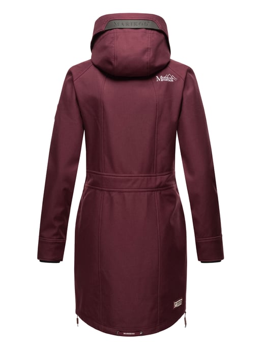 Marikoo Damen Softshelljacke – Racquellee mit Kapuze & Fleecefutter - Image 4