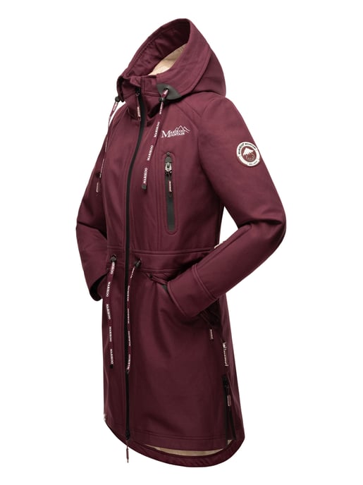 Marikoo Damen Softshelljacke – Racquellee mit Kapuze & Fleecefutter - Image 5