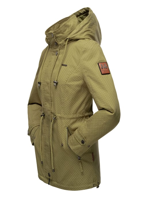 Marikoo leichte Damen Übergangsjacke mit abnehmbarer Kapuze - Image 5