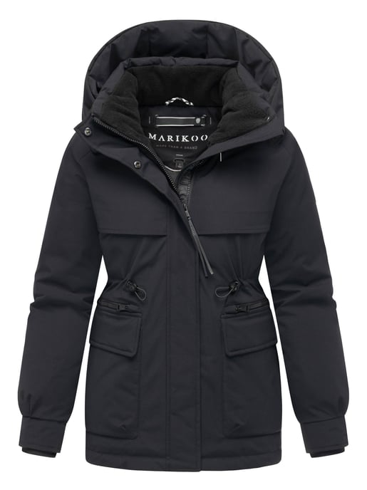 Marikoo Damen Winterjacke Shigaraa mit abnehmbarer Kapuze & Magnettaschen - Image 1