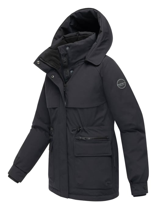 Marikoo Damen Winterjacke Shigaraa mit abnehmbarer Kapuze & Magnettaschen - Image 2