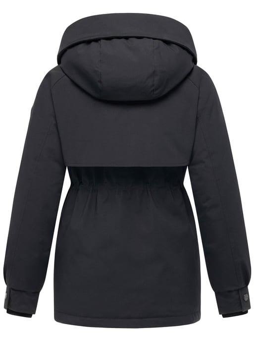 Marikoo Damen Winterjacke Shigaraa mit abnehmbarer Kapuze & Magnettaschen - Image 3