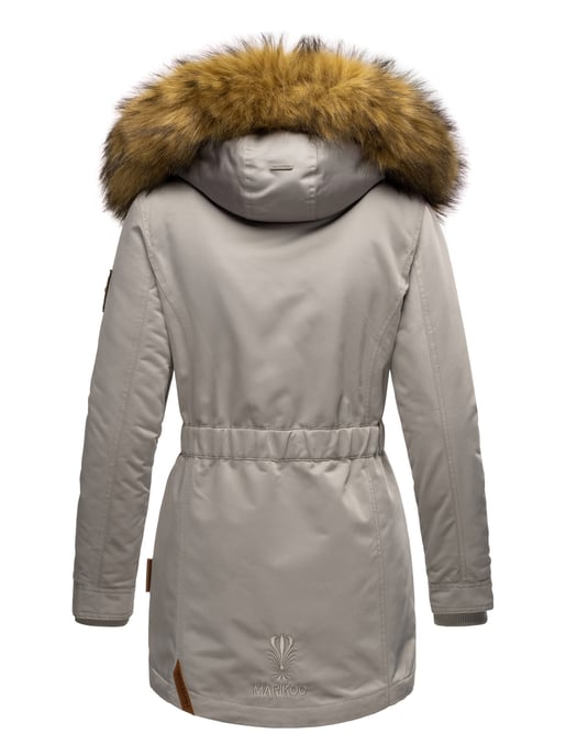 Marikoo Damen Winterjacke – Sanakoo, warm mit abnehmbarem Fellkragen - Image 4