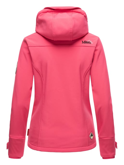 Marikoo Damen Softshelljacke – Kleine Zicke, warm mit Kapuze & Fleecefutter - Image 4