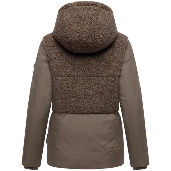 Marikoo Damen Winterjacke Sheeta mit Teddyfleece & Kapuze - Image 3