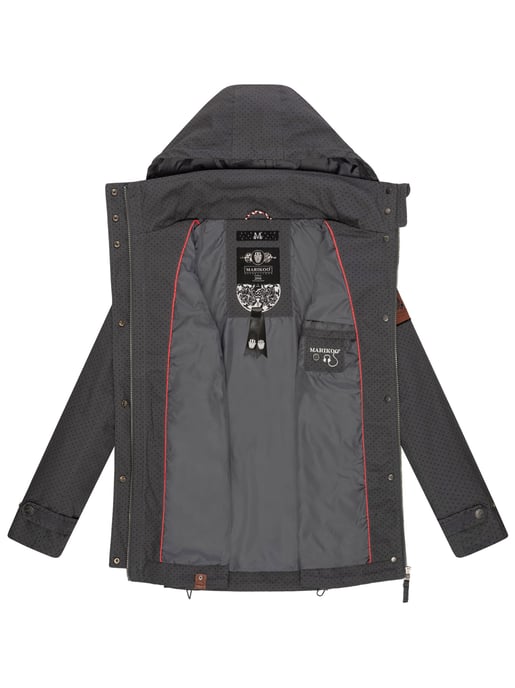Marikoo leichte Damen Übergangsjacke mit abnehmbarer Kapuze - Image 6
