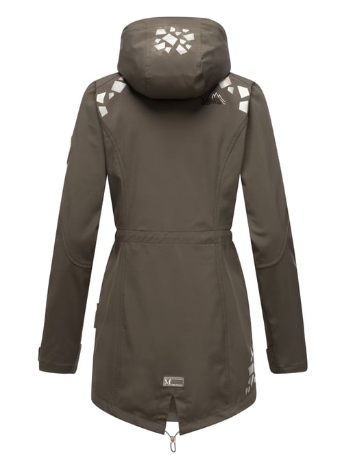 Marikoo Damen Softshelljacke – Ulissaa mit Kapuze & Reflektoren - Image 5