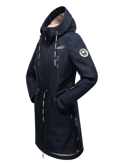 Marikoo Damen Softshelljacke – Racquellee mit Kapuze & Fleecefutter - Image 5