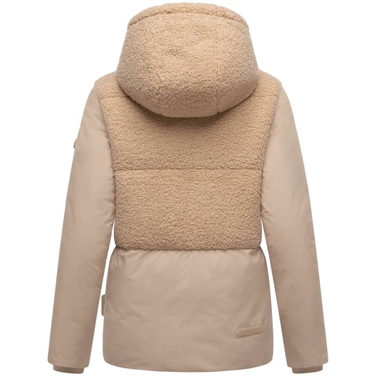 Marikoo Damen Winterjacke Sheeta mit Teddyfleece & Kapuze - Image 3