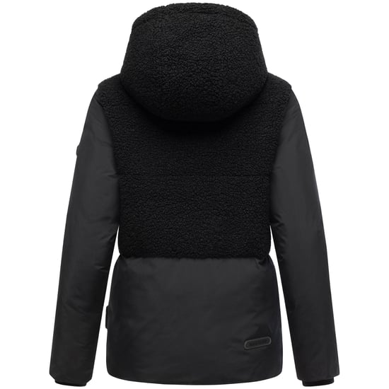 Marikoo Damen Winterjacke Sheeta mit Teddyfleece & Kapuze - Image 3