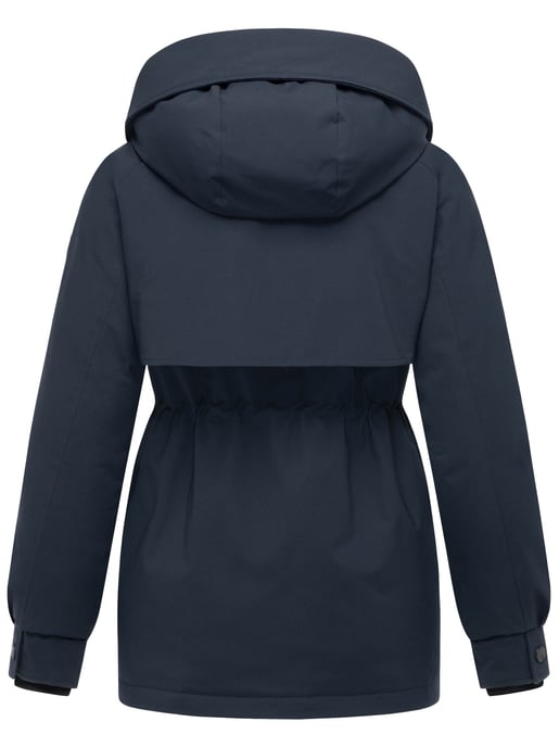 Marikoo Damen Winterjacke Shigaraa mit abnehmbarer Kapuze & Magnettaschen - Image 3
