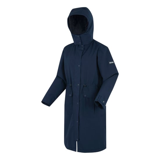 Regatta Damen Yannta Isolierte Wasserfeste Jacke (Marine) - Image 3