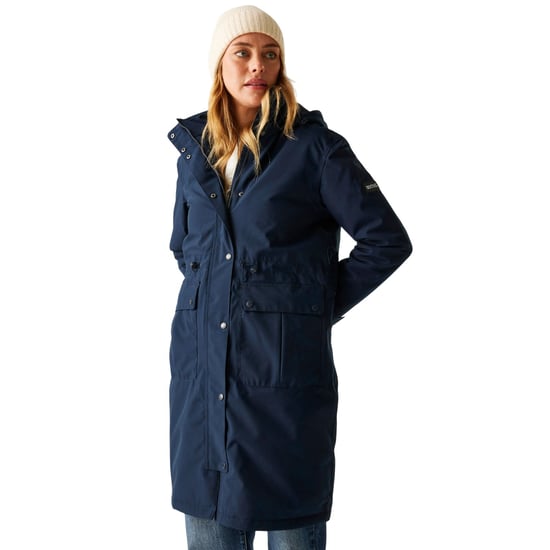 Regatta Damen Yannta Isolierte Wasserfeste Jacke (Marine) - Image 4