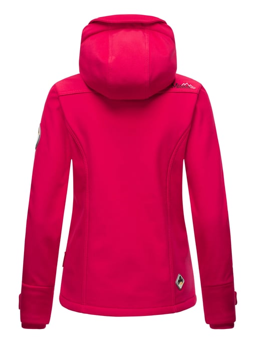 Marikoo Damen Softshelljacke – Kleine Zicke, warm mit Kapuze & Fleecefutter - Image 5