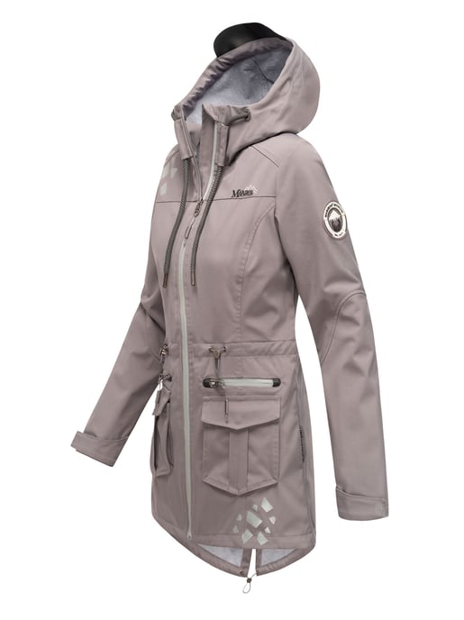 Marikoo Damen Softshelljacke – Ulissaa mit Kapuze & Reflektoren - Image 3