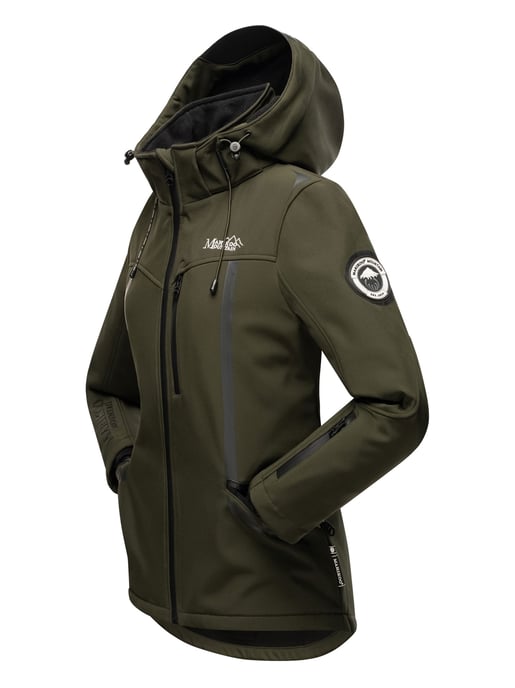Marikoo Damen Softshelljacke – Mount-Cho-Oyu mit abnehmbarer Kapuze - Image 4