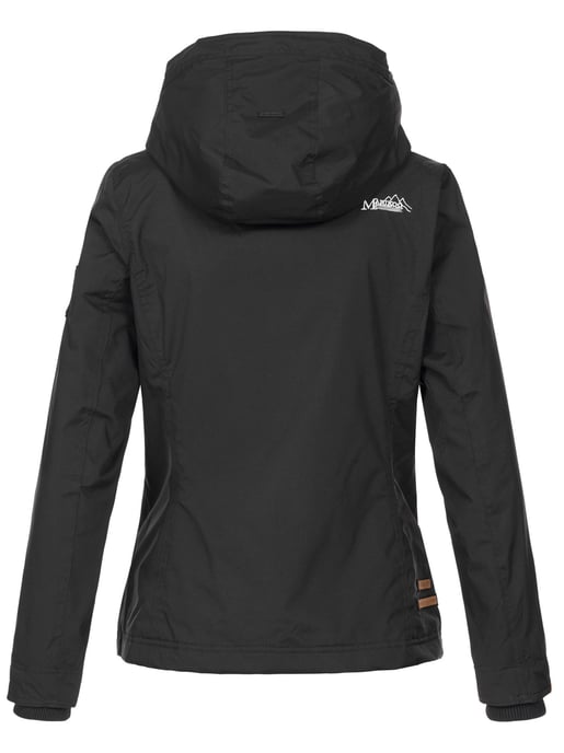 Marikoo Damen Übergangsjacke Erdbeere mit Doppelkragen & Fleece-Innenfutter - Image 3