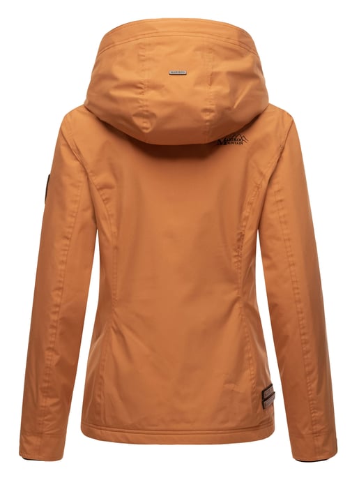 Marikoo Damen Übergangsjacke Erdbeere mit Doppelkragen & Fleece-Innenfutter - Image 6