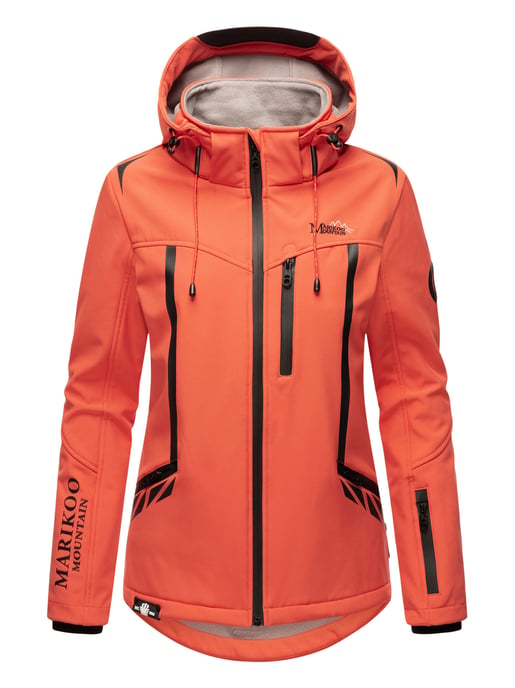 Marikoo Damen Softshelljacke – Mount-Cho-Oyu mit abnehmbarer Kapuze - Image 2