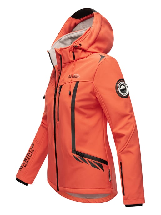 Marikoo Damen Softshelljacke – Mount-Cho-Oyu mit abnehmbarer Kapuze - Image 3