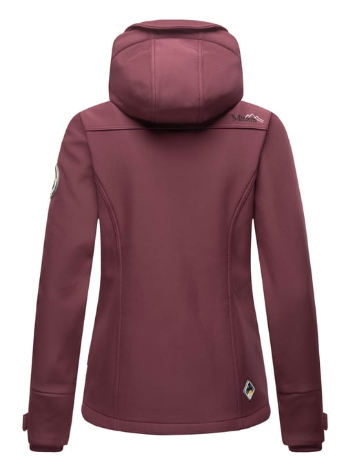 Marikoo Damen Softshelljacke – Kleine Zicke, warm mit Kapuze & Fleecefutter - Image 5