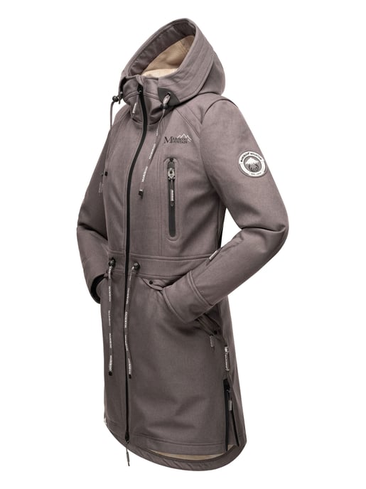 Marikoo Damen Softshelljacke – Racquellee mit Kapuze & Fleecefutter - Image 5