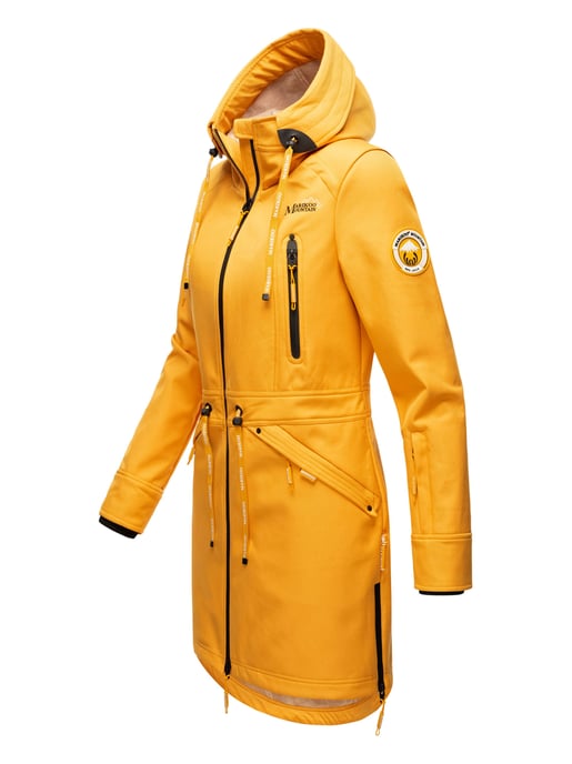 Marikoo Damen Softshelljacke – Racquellee mit Kapuze & Fleecefutter - Image 3
