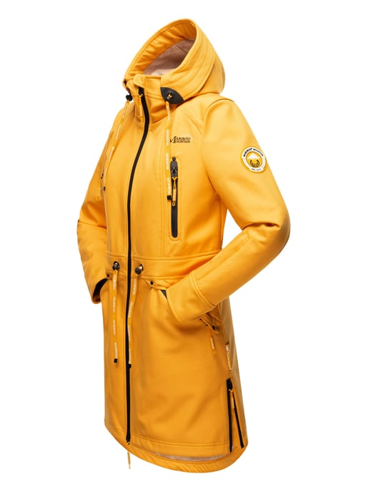 Marikoo Damen Softshelljacke – Racquellee mit Kapuze & Fleecefutter - Image 5